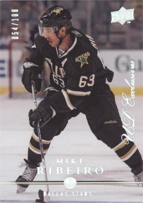 2008-09 Upper Deck - Mike Ribeiro #311 UD Exclusives /100 for sale ...