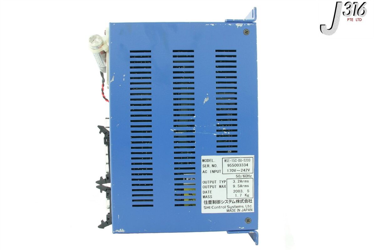 832 SUMITOMO MOTOR CONTROLLER MSE-15C-DU-S200 | eBay 832 SUMITOMO MOTOR CONTROLLER MSE-15C-DU-S200 | eBay