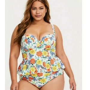 torrid peplum swimsuit