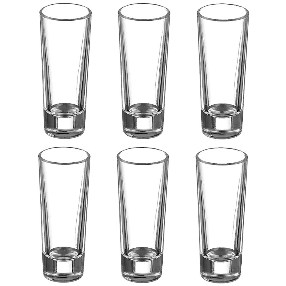 6pcs Luminarc New York Shot Glasses Tall Vodka Tequila Shot Glasses 6 x