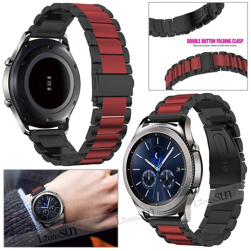 For Motorola Moto 360 1st Gen Stainless Steel Leather Silicone Watch Band Strap - 第 64/155 張圖片