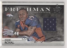 2008 Leaf Rookies & Stars Jerseys Signatures 5/25 Eddie Royal #FO-13 Auto 0q3