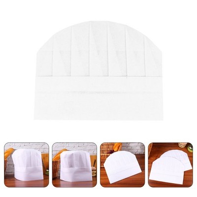  12 Pcs Bäckerhut Küchenmütze Chef Hat Kochmützen Für Kinder Chefhut