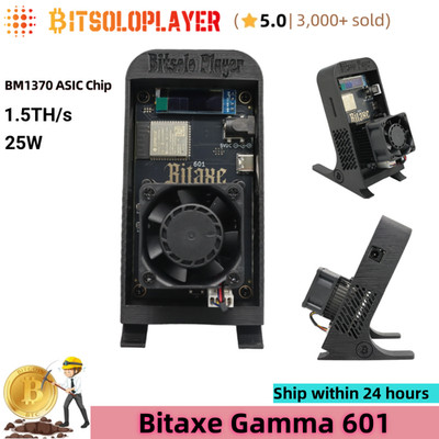 Powerful Bitaxe Gamma 601 BTC Lottery Miner 1.5TH/S Home Solo