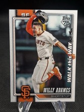 2026 Topps Series 1 Celebration Willy Adames Walk This Way Variation SSP #267
