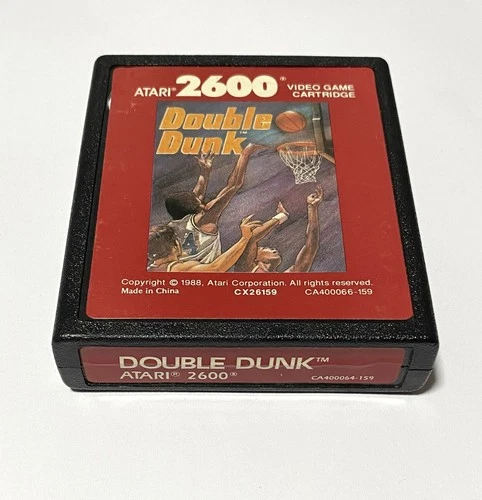 Atari 2600 Double Dunk Game Cartridge PAL Working