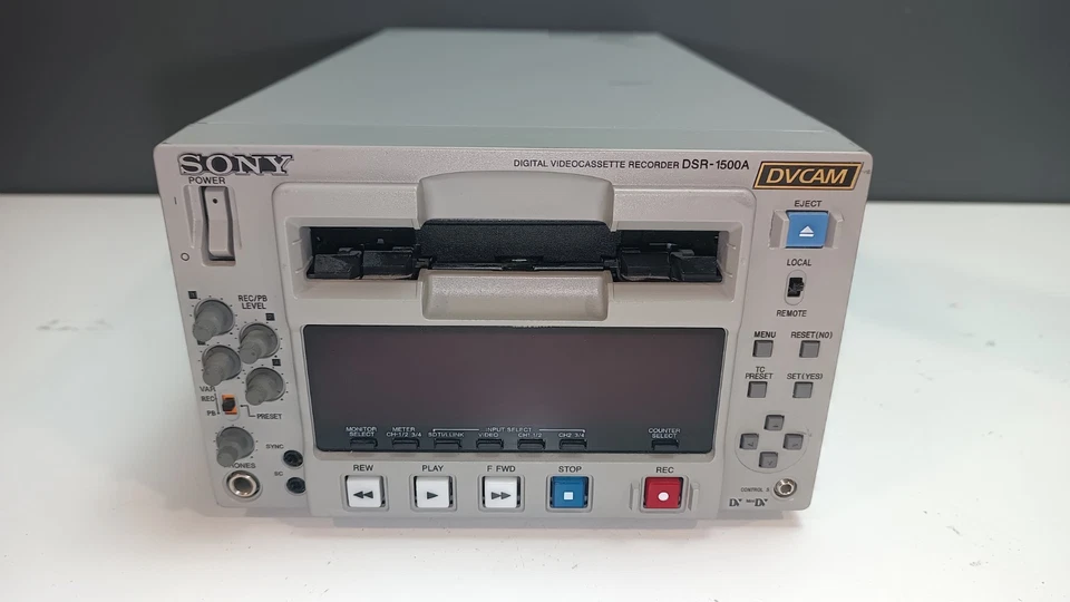 GETESTET - Sony DSR-1500A DVCAM Mini DV Digital Videocassette Recorder Player #2 - Bild 3 von 4