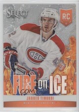 2013-14 Panini Select Fire on Ice Rookies Silver Prizm 17/25 Jarred Tinordi 7j5