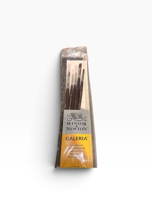 Winsor & Newton Galeria Artists Acrylics Brush Wallet Set - Pack of 5 