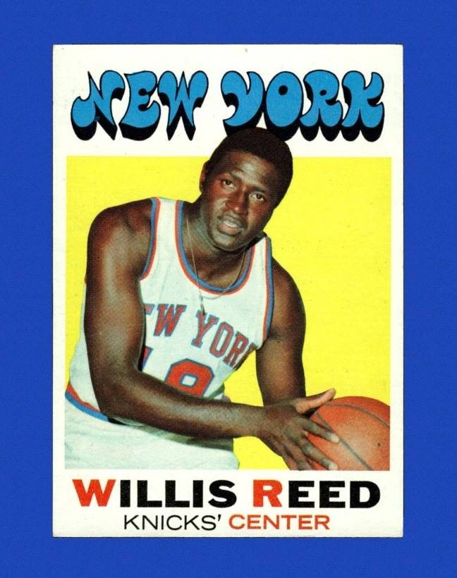 Topps Willis Reed Basketball Sports Trading Card Singles for sale
