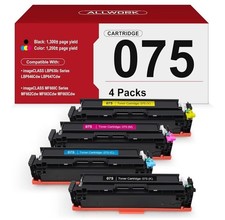 075 Toner Cartridge Compatible Replacement Canon 075H Printer imageCLASS 4-Pack