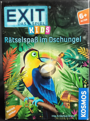Exit Das Spiel Kids Rätselspaß im Dschungel von Kosmos ab 6 Jahre vollständig