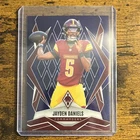2025 Panini Phoenix Jayden Daniels 12/75 Purple Lazer