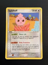 Pokemon Igglybuff 21/100 EX Crystal Guardians Rare HP