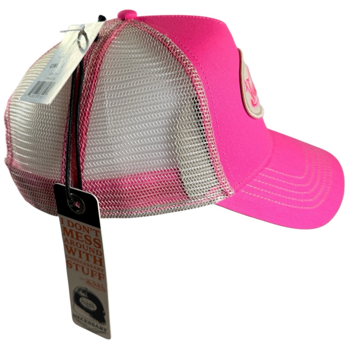 Vintage Von Dutch Pink Floral Mesh-Back Cap Trucker Hats Pink Von Dutch Hats for Women for sale | eBay main image 3