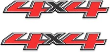 Set Of 2 Pcs 4x4 Decals Stickers Compatible With 2014-2018 Chevy Silverado Set Of 2 Pcs 4x4 Decals Stickers Compatible With 2014-2018 Chevy Silverado