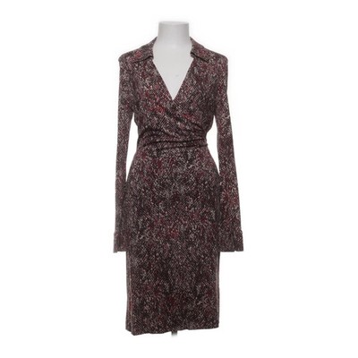 Diane von Furstenberg Vintage, Wickelkleid, Größe: 42, Mehrfarbig, Seide #Nxi