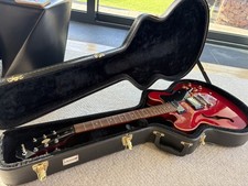 2007 Epiphone DOT CH Semi-aco Cherry with kingsman fitted hard case