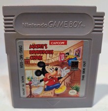 Mickey's Dangerous Chase Nintendo Game Boy 1991 Cartridge Only