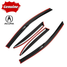 Genuine Acura Window Visors Tsx 2009-2014 Cu2 Sedan Jdm Wind Sun Vent Deflector