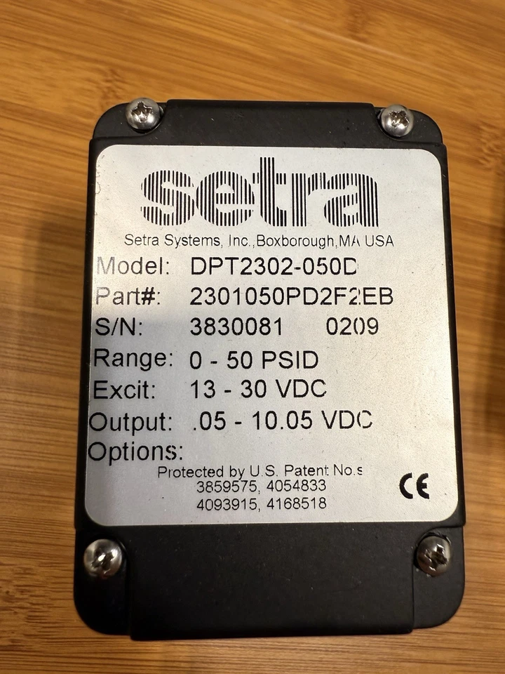New SETRA 2301050PD2F2EB DIFFERENTIAL PRESSURE TRANSDUCER TRANSMITTER VALVE - Image 3 of 4