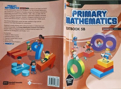 Singapore Math, Common Core Edition, Primary Mathematics Textbook 5B