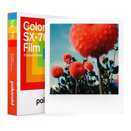 Polaroid Color SX-70 Sofortbildfilm SX70 für 8 Bilder ! Solange Vorrat reicht !! - Bild 1 von 3