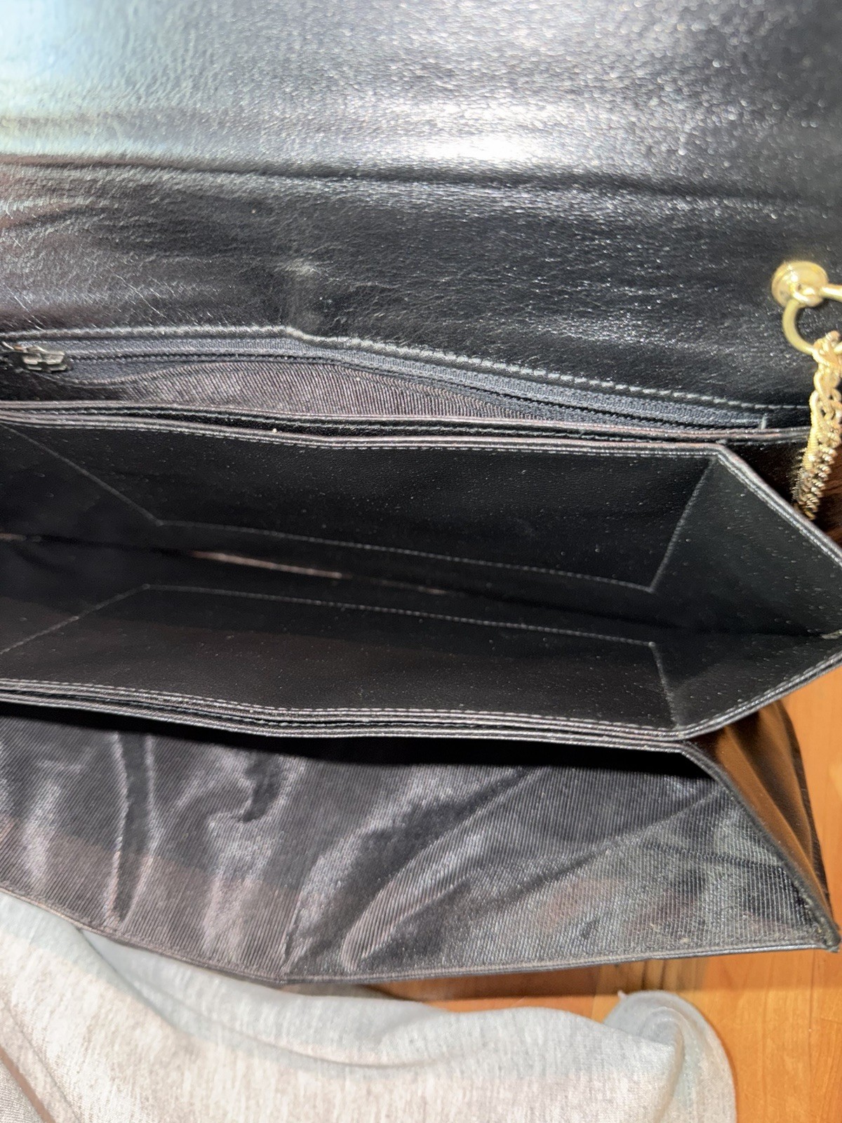 Throwback Clutch/Crossbody Python Skin 70s 80s Ba… - image 6