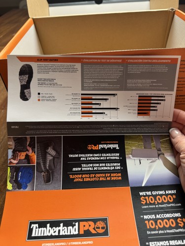 Timberland PRO Radius Shoes Womens Size 5.5M Gray Composite Safety Toe Work - Picture 14 of 14