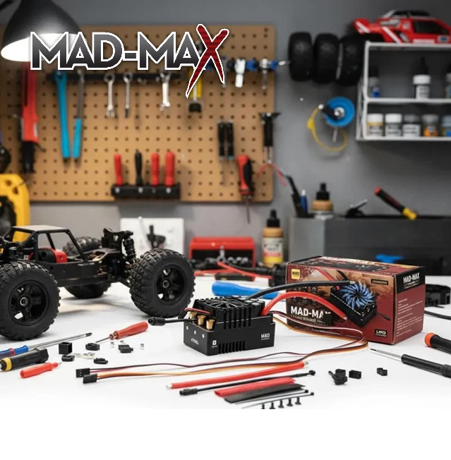 MADMAX-10 HV ESC 6-12S LiPo 50V RC 1/5 Car Brushless Motor (*NO TARIFFS TO USA) - Image 3 of 4