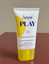 Supergoop Play Everyday Lotion SPF 50 Travel Size 1 fl.oz /30ml Exp 01/2028 NEW
