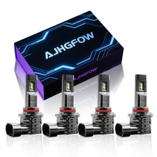 4x LED Headlight Bulbs Kit For Freightliner Century Class CST120 Truck 2005-2011