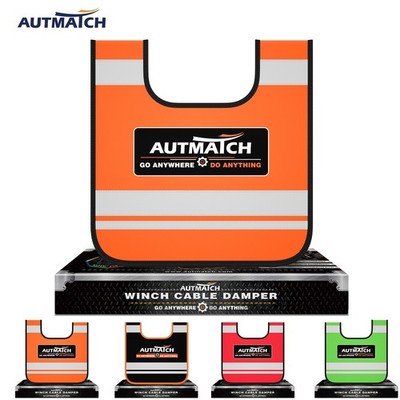 AUTMATCH Winch Damper Cable Recovery Line Safety Blanket for Off-Road Recovery