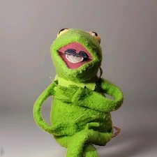 VTG 1976 Fisher Price 850 Kermit the Frog 18 Plush Doll Jim Henson Muppets 70s