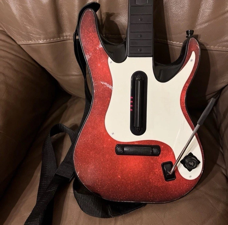 PlayStation 3 Guitar Hero Controller w/ Strap PS3 PS2 95893.805 -Works No Dongle - Image 2 of 4