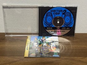 Virtua Cop 2 Sega Saturn Operation Confirmed JPN Vintage Limiited Edition Rare V