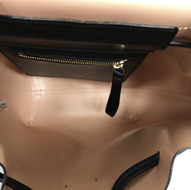 Mansur Gavriel Mini Backpack Black Ballerina - image 4