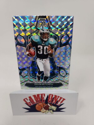 2024 Panini Mosaic Brian Mitchell #227 Silver Prizm Eagles BUF