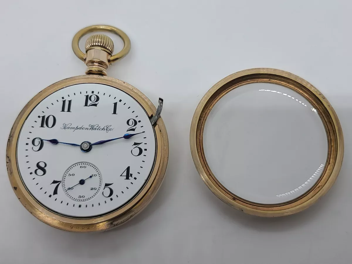 Hampden pocket top watch value