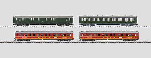 Märklin H0 43204 Schnellzug Wagenset Nachtzug Personenwagen neu OVP Märklin H0 43204 Schnellzug Wagenset Nachtzug Personenwagen neu OVP