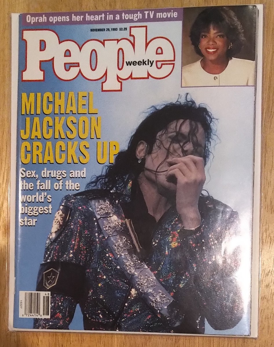 PEOPLE MAGAZINE, MICHAEL JACKSON CRACKS UP, NOVEMBER 29, 1993 | eBay