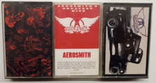 Aerosmith Lot of 3 Cassettes Greatest Hits-Pump-Permanent Vacation