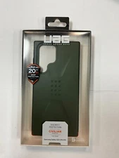 UAG Civilian Series Case for Samsung Galaxy S22 Ultra - Olive Green