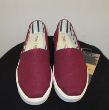 Toms Raisin Heritage Canvas Slip Ons The Venice Collection W size 6.5