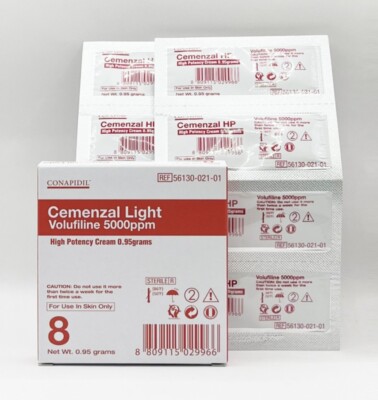 CONAPIDIL Cemenzal Light Cream 8pcs 1Box Elasticity Boosting Skin