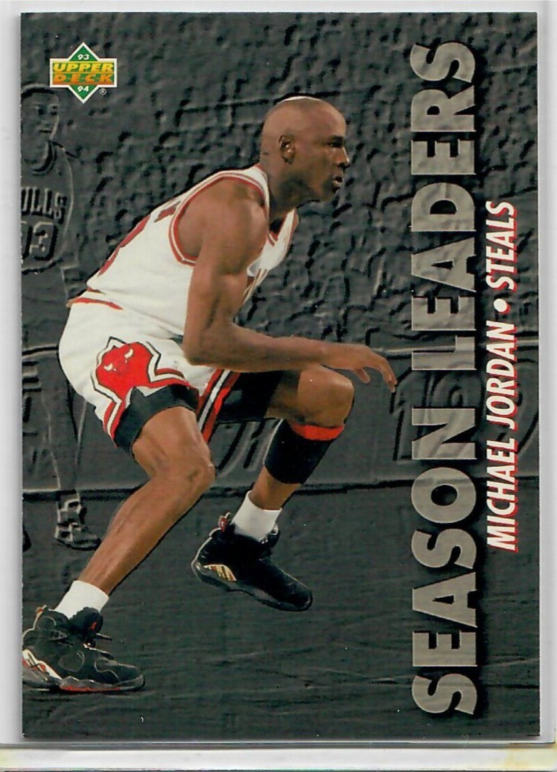 1993-94 Upper Deck - Season Leaders Michael Jordan #171, Bulls A420