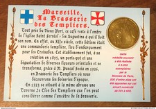 MDP 2011 MARSEILLE TEMPLIERS ENCART MÉDAILLE MONNAIE DE PARIS JETON MEDALS TOKEN