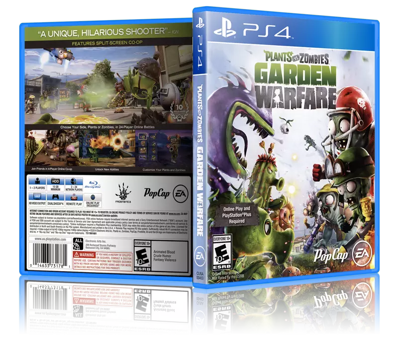 PS4] Plants Vs Zombies: Garden Warfare 2 [NTSC] : r/VideoGameRetailCovers