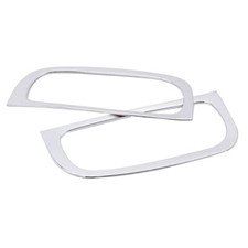 Pair Chrome Rear Fog Light Lamp Cover Trim Frame Bezel For Kia Sorento 2014-2015 Pair Chrome Rear Fog Light Lamp Cover Trim Frame Bezel For Kia Sorento 2014-2015
