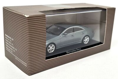 Minichamps 1/43 - Mercedes Benz CLS Perlit Grey C219 Gen 1 Diecast